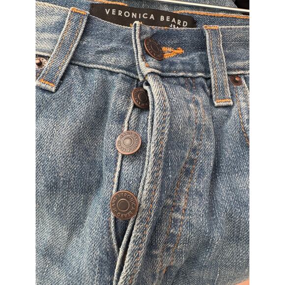 27” VERONICA BEARD Blake High Rise Straight Jeans - Picture 4 of 9